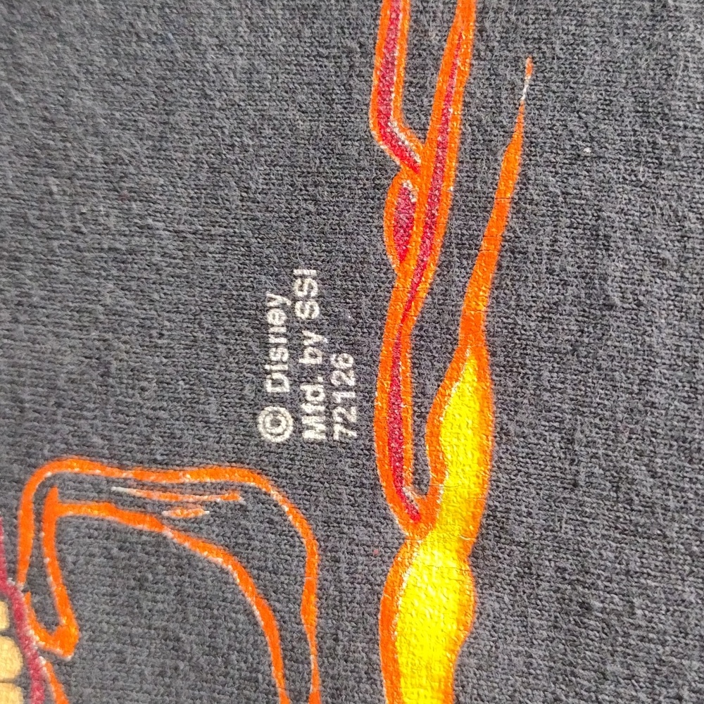 VTG 90s AOP Disney Aladdin Magic Carpet Ride T Shirt - Picture 3 of 13